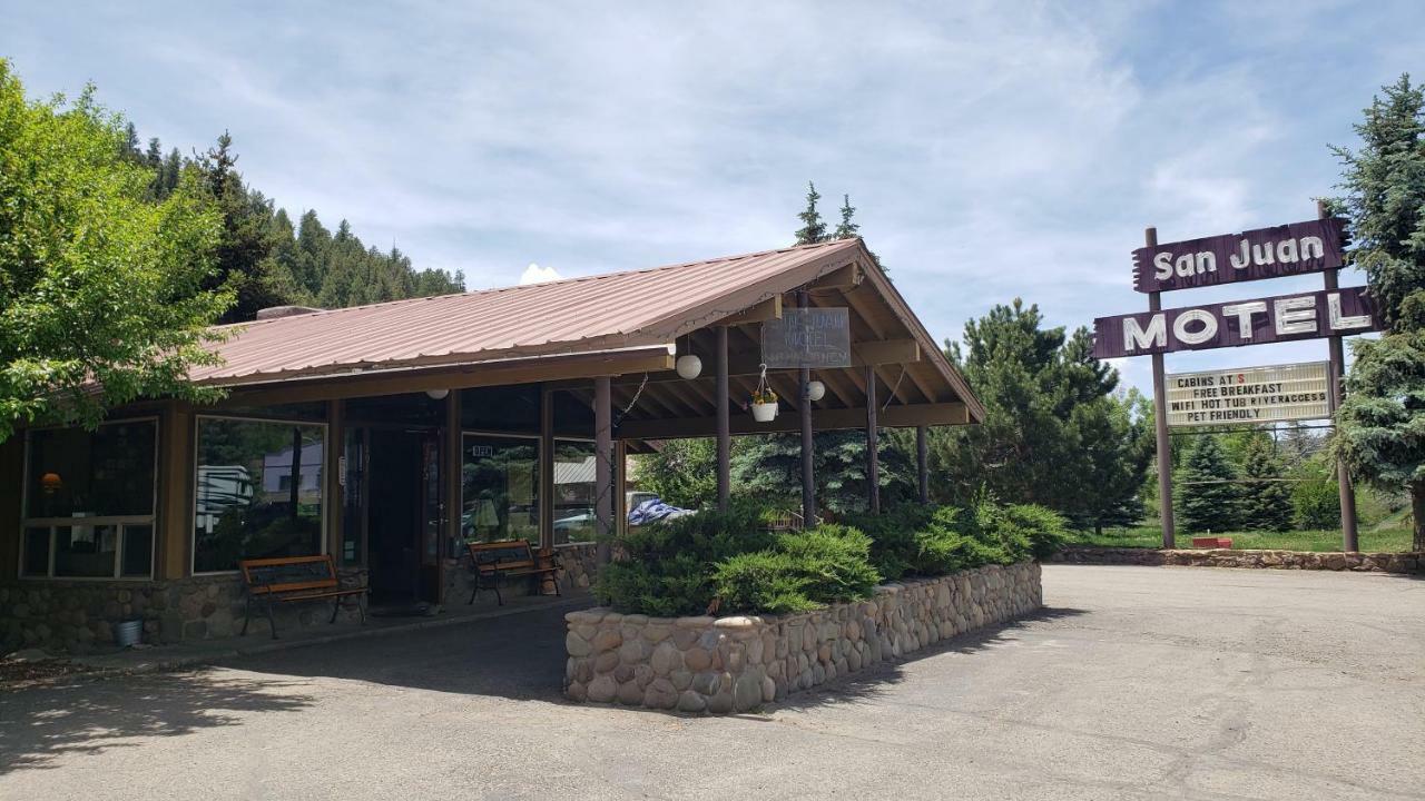 San Juan Motel & Cabins Pagosa Springs Exterior foto